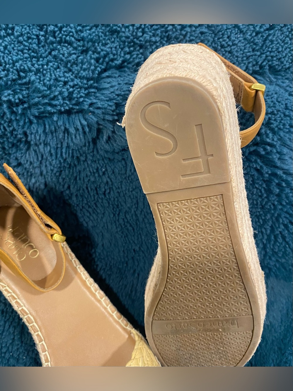 Franco Sarto Clemens 5 Espadrille Wedge Sandal – Women's EU 41 / US 10 - New - Picture 7 of 8